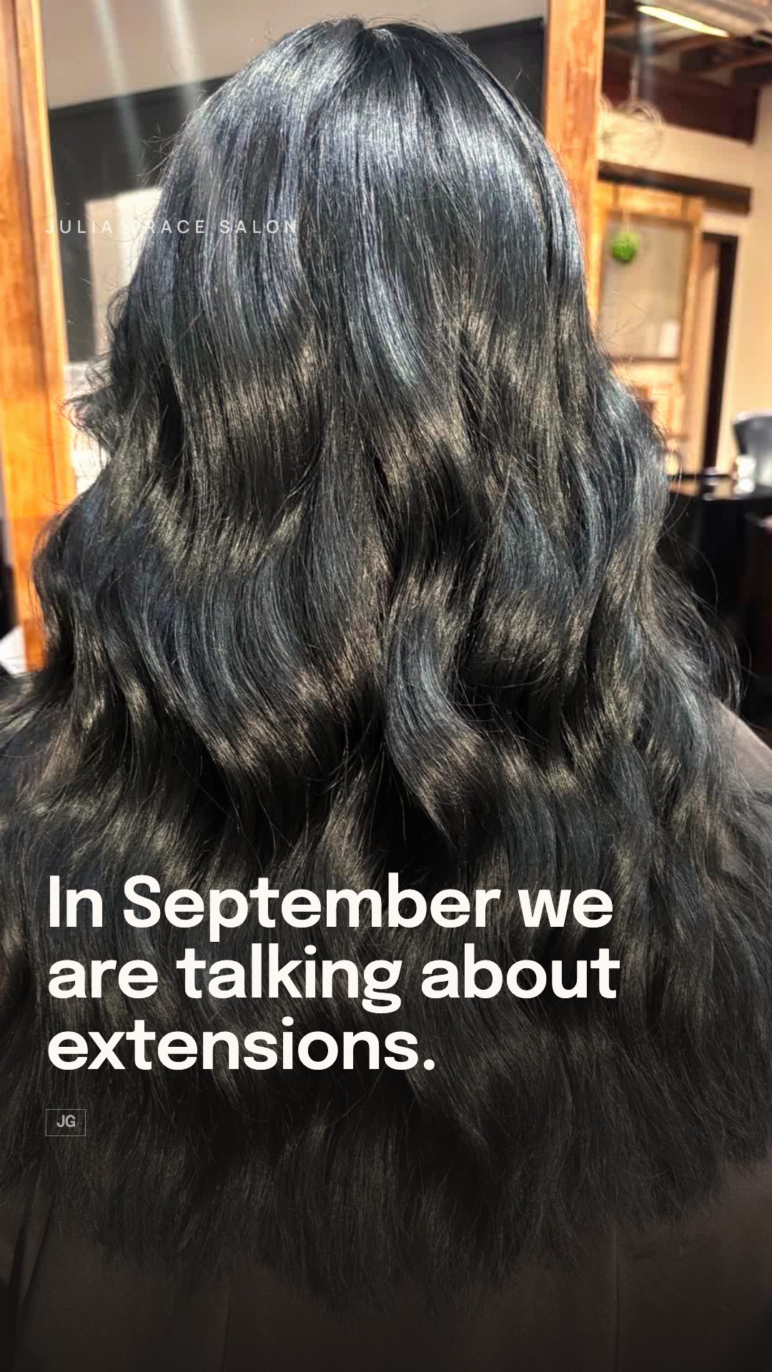 In September we are talking about extensions.
