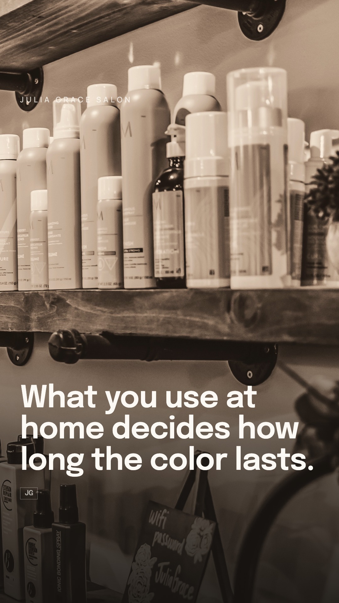 What you use at home decides how long the color lasts.