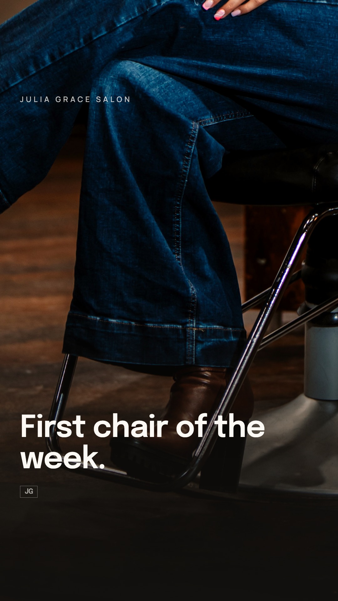 First chair of the week.