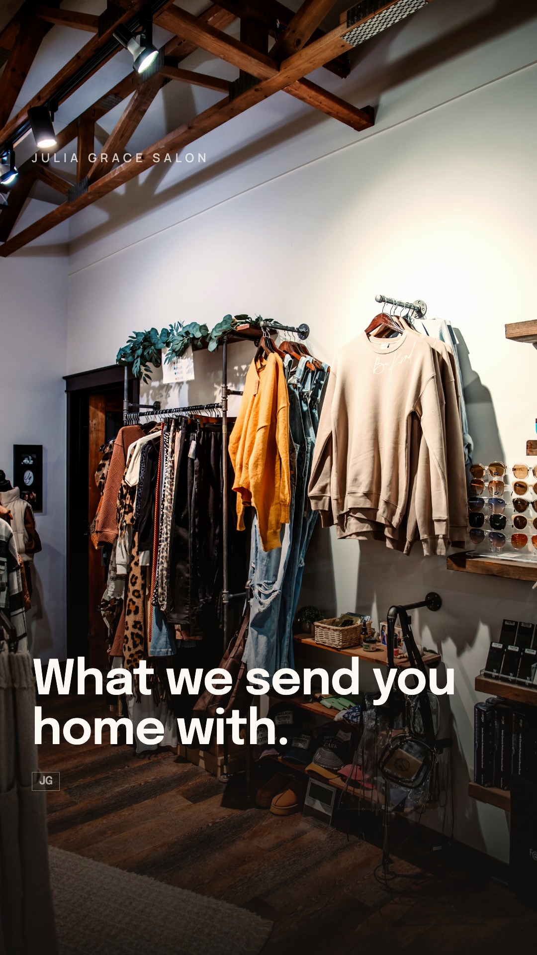 What we send you home with.