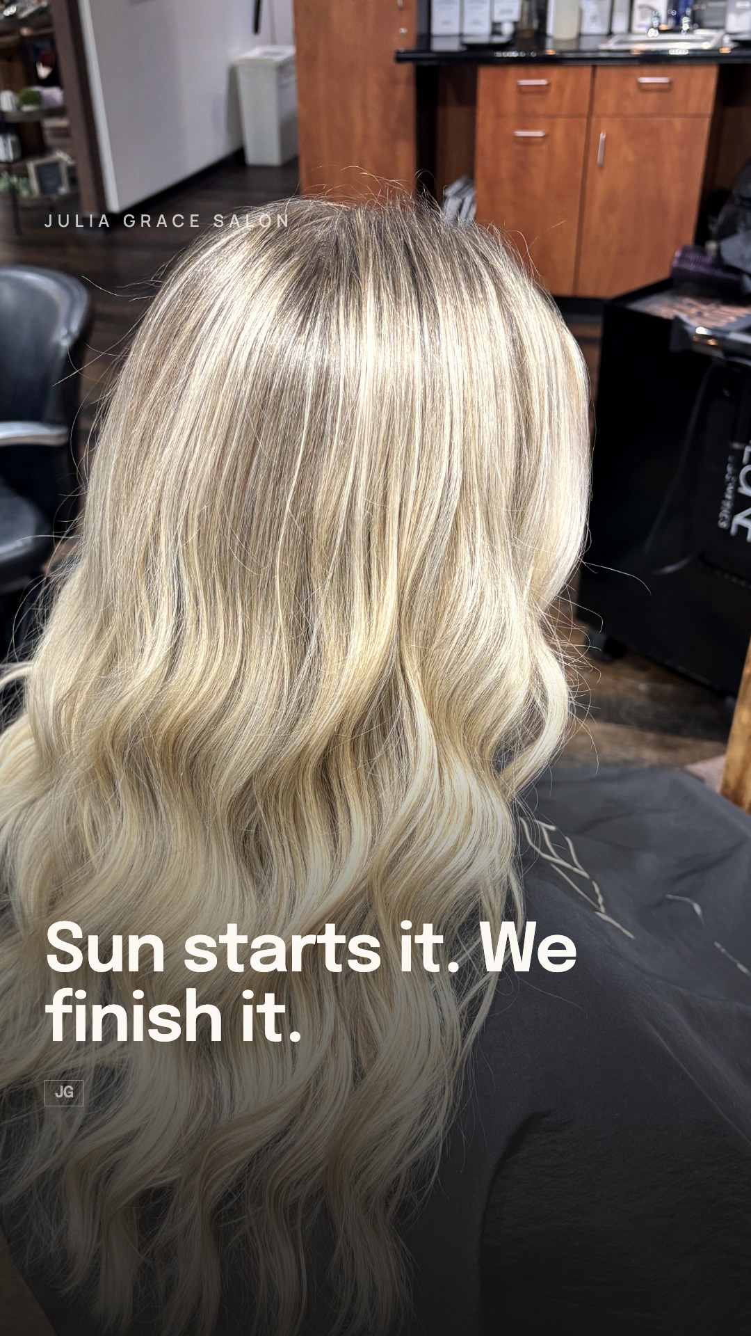 Sun starts it. We finish it.